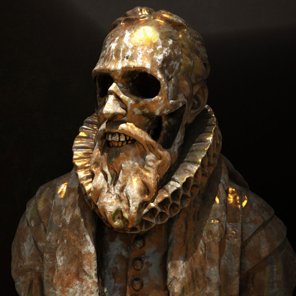 always golden cinema 4d render