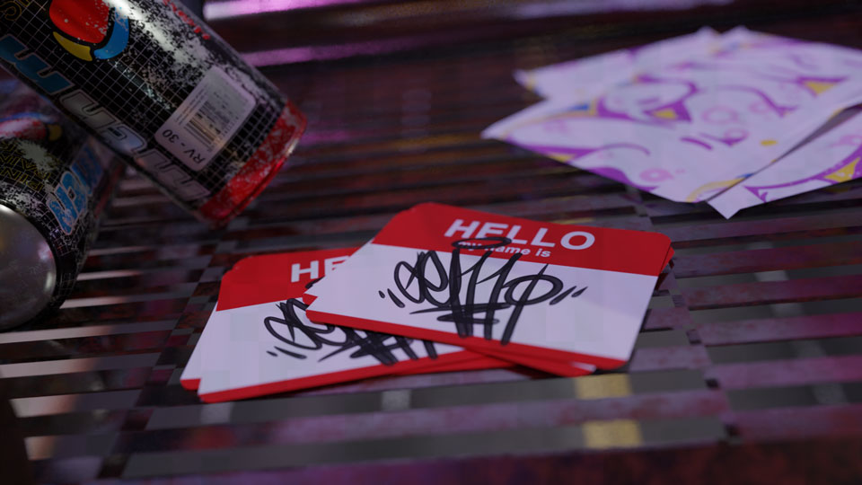 Hello my name is sticker